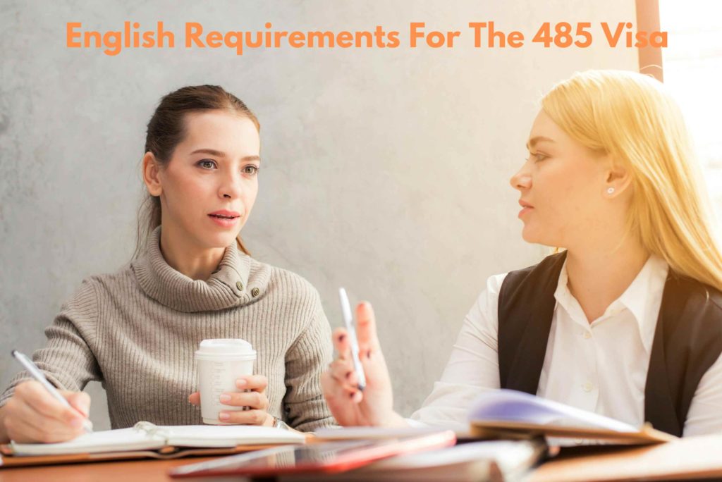 English Requirements for the 485 temporary graduate visa